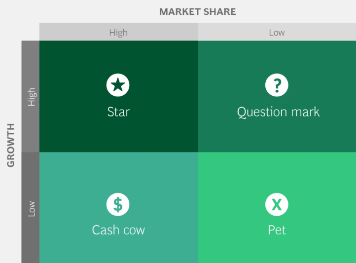 BCG Growth Share Matrix