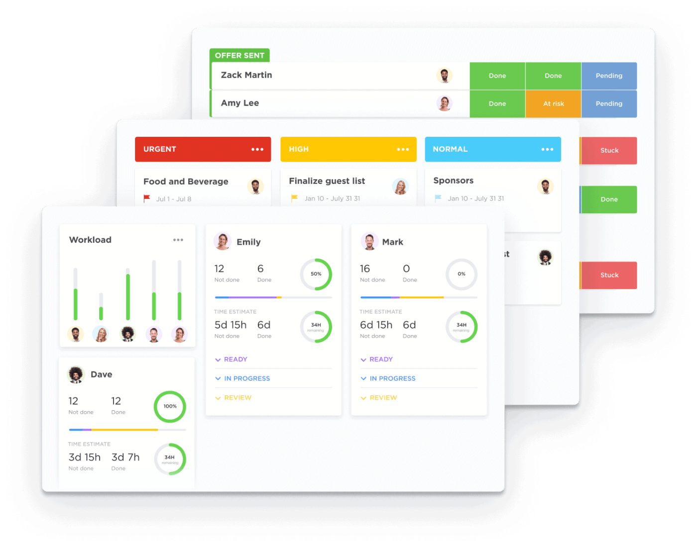 software crm prediseñado y módulo de soporte al cliente para equipo de ventas y marketing