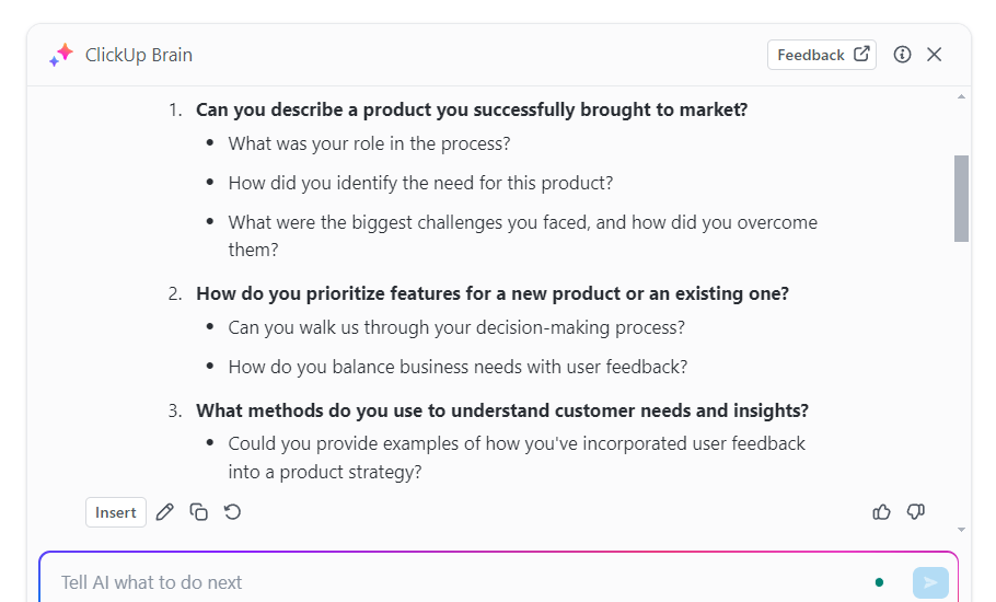 how to hire a product manager - interview questions