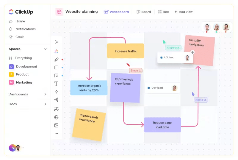 ClickUp-Whiteboard