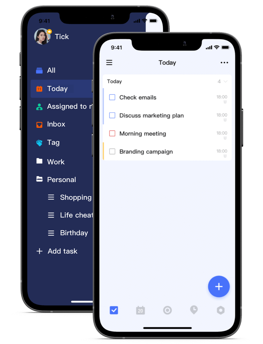 TickTick Task organization with Smart Lists