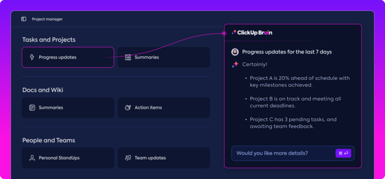 ClickUp Brain AI featured hero image