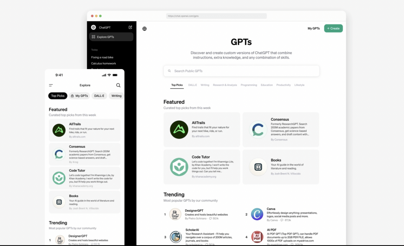 OpenAI's GPT Store