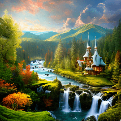 Whimsical Landscape 