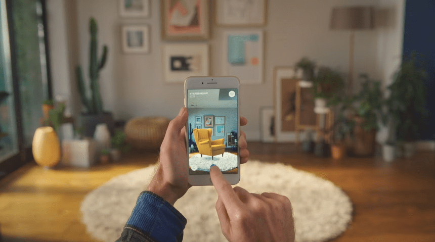 Augmented reality (AR) reclame