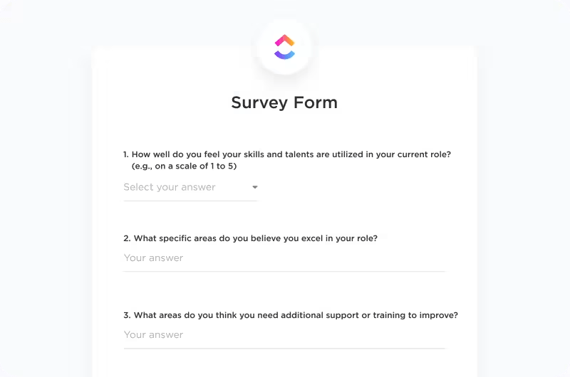 ClickUp Forms