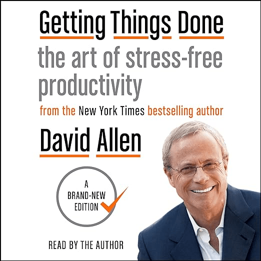 Cover van het boek van David Allen: Getting Things Done