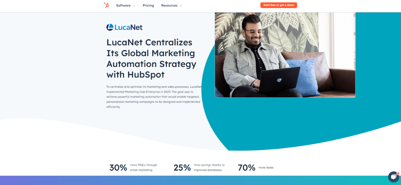 LucaNet and HubSpot case study