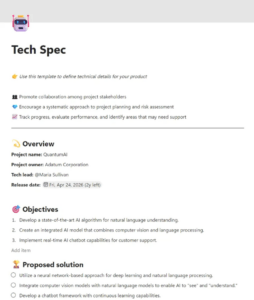 10 Functional Specification Document Templates