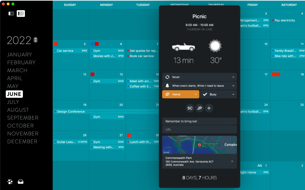 Moleskine Timepage