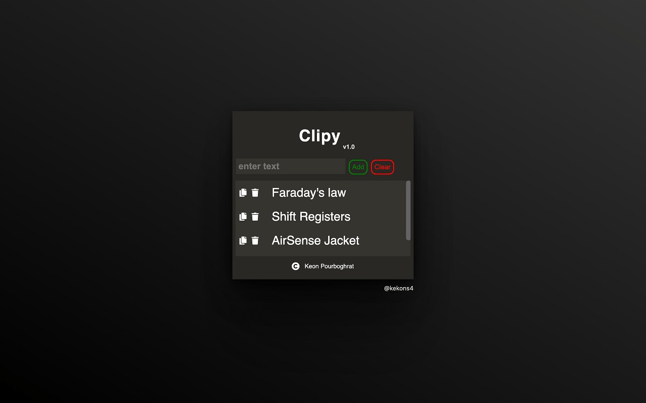 Clipy