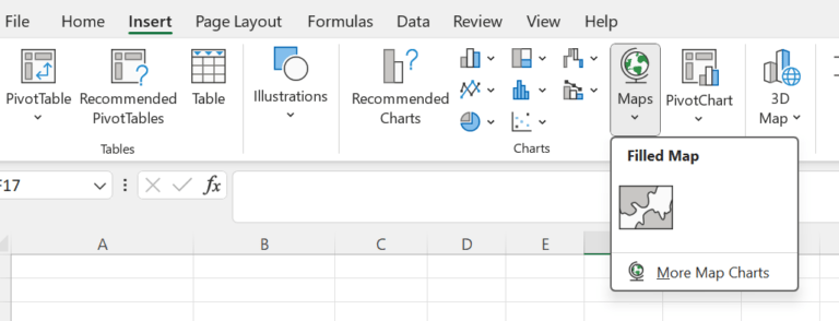 How to Add a Map in Excel | ClickUp