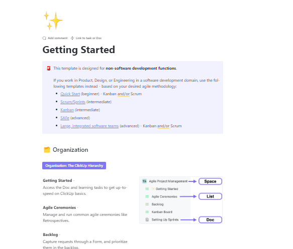 Menerapkan metodologi Agile secara efektif dengan ClickUp Agile Project Management Template