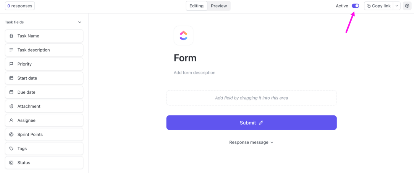 ClickUp Form