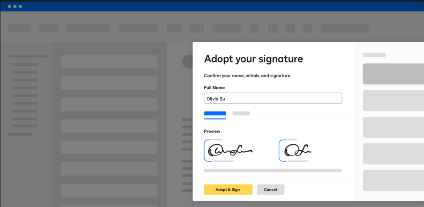 DocuSign for digital signatures