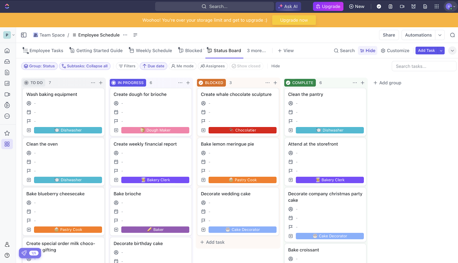 Benader het evenement beter met duidelijke taakverdelingen, deadlines en het bijhouden van budgetten in het sjabloon voor evenementplanning