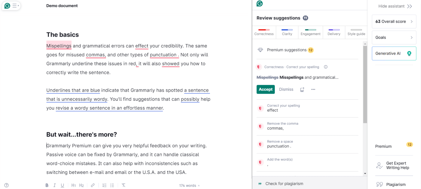 Grammarly ranks high among AI communication tools for grammar