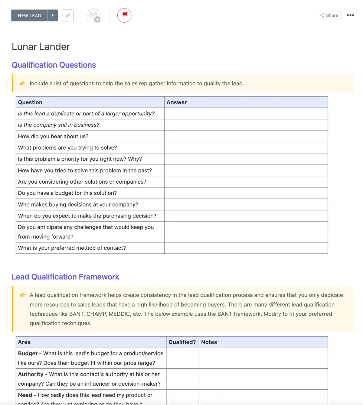 ClickUp's HR CRM Template is designed to streamline your human resources processes and improve your relationship management with employees. 