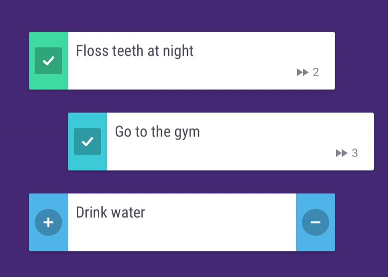 Habitica Interface 