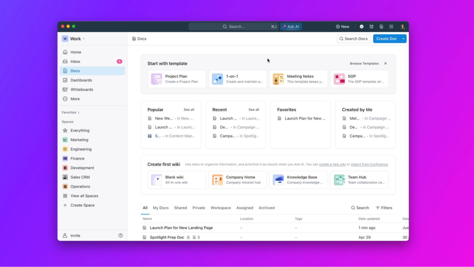 10 Best Open Source Knowledge Base Software 2024 | ClickUp