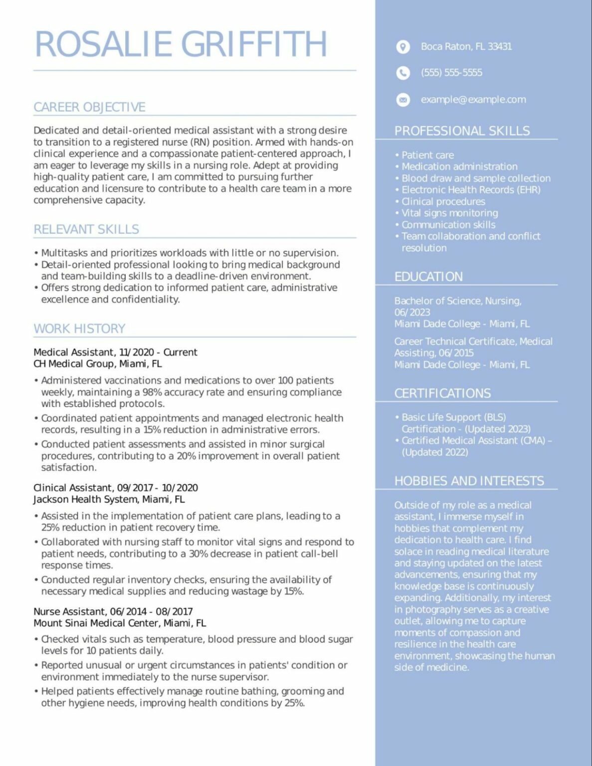 50 Hobbies and Interests For Your - MyPerfectResume 2 1187x1536 