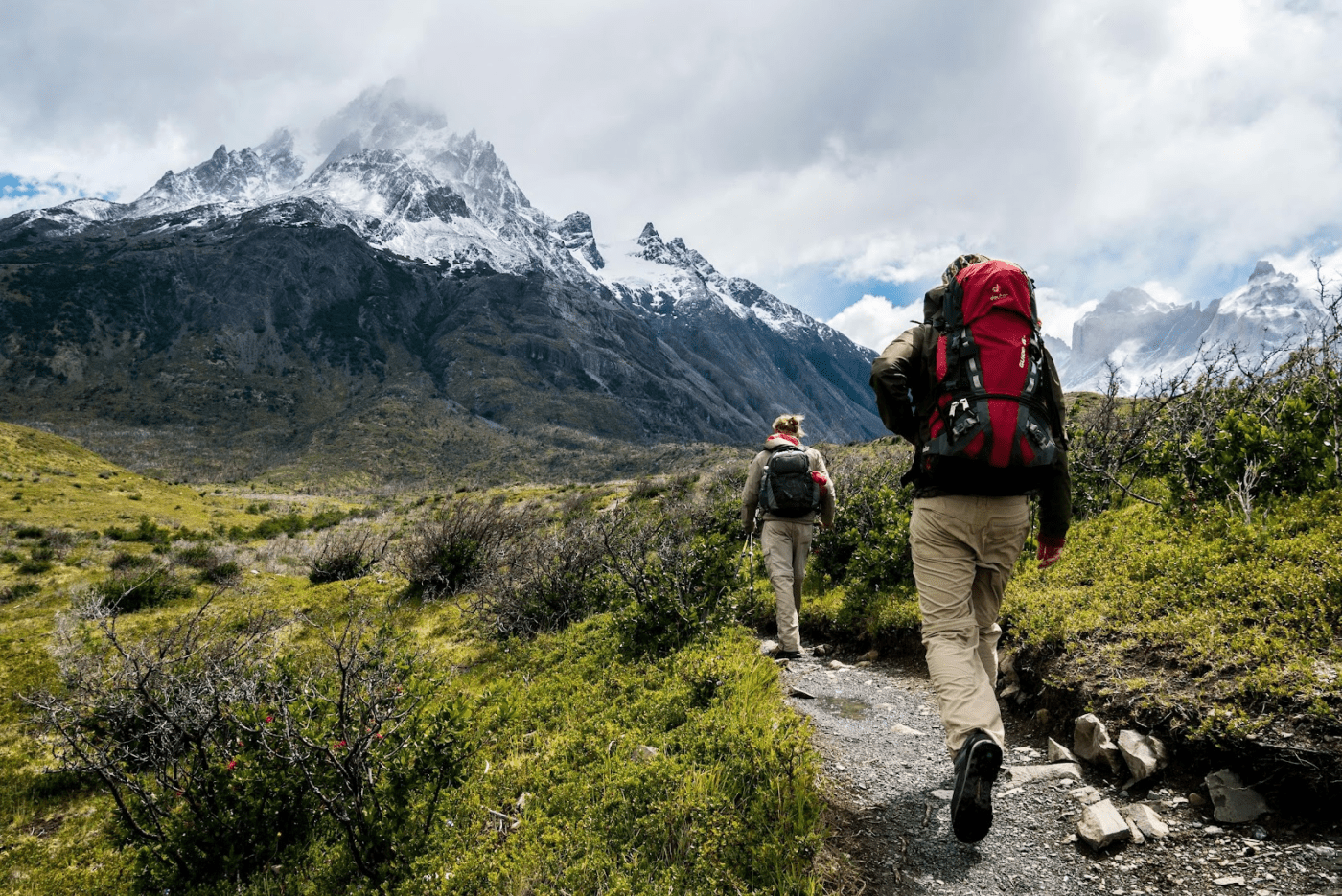 People on a hike