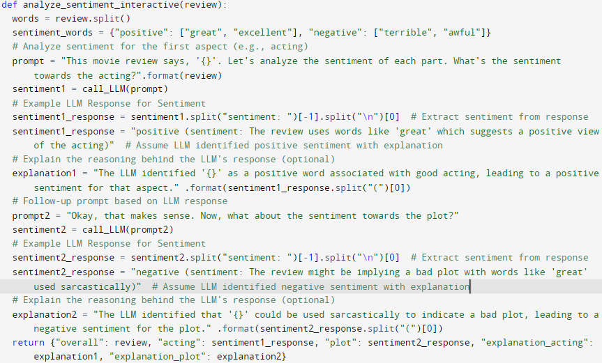 Sentiment Analysis