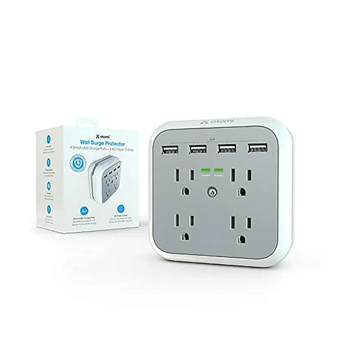 Wall charger with surge protection