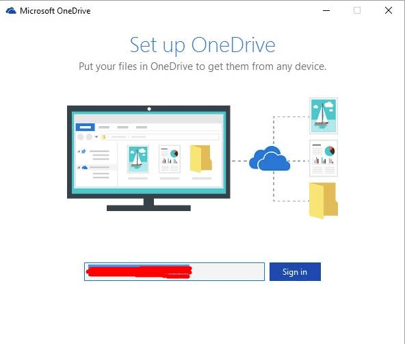 Head to OneDrive