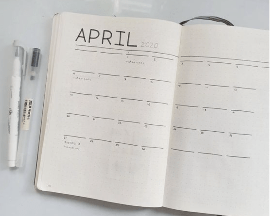 Monthly spread