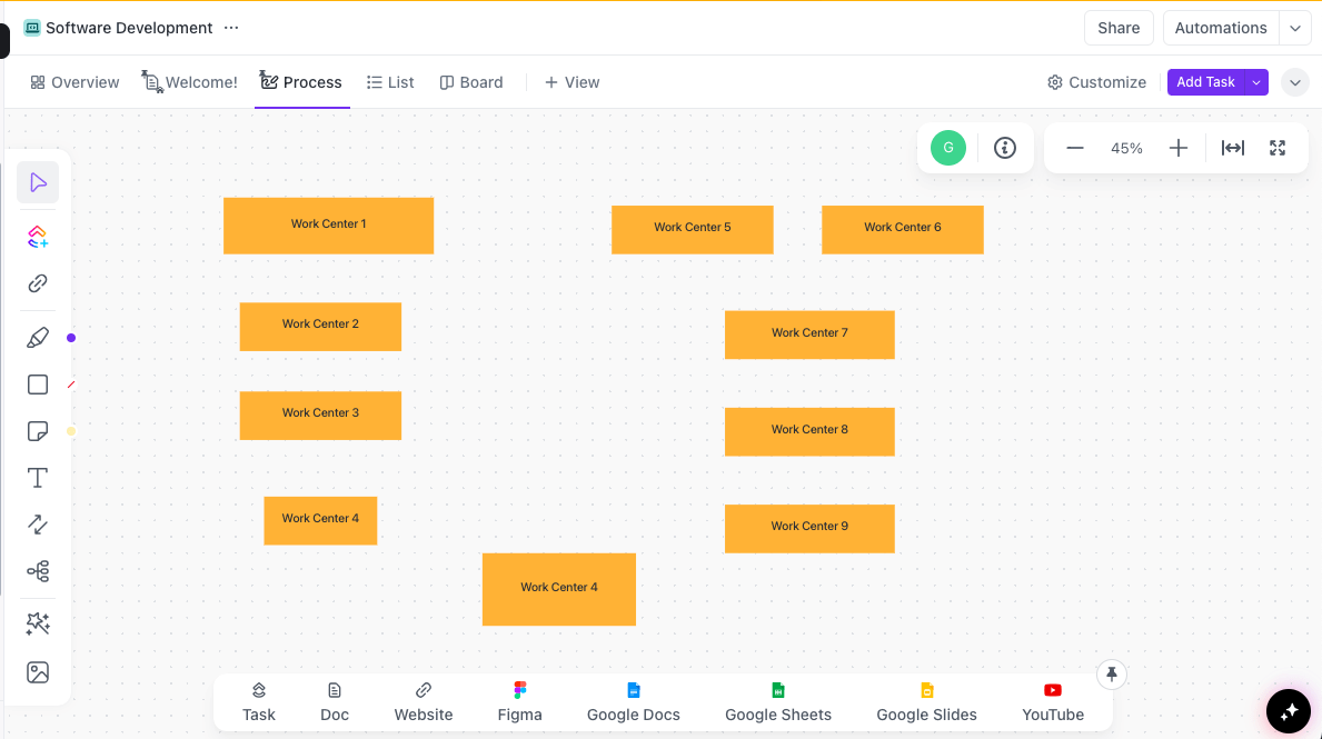 ClickUp Whiteboard