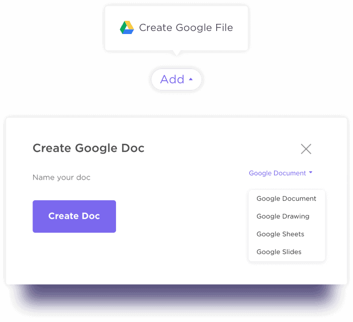 ClickUp and Google Drive Integration
