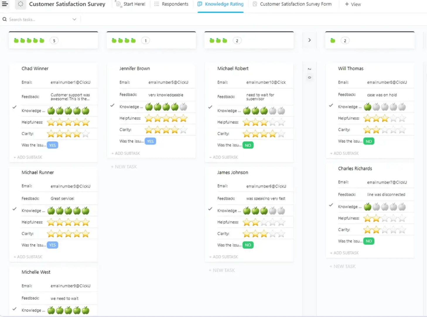 Modelo de pesquisa de satisfação do cliente