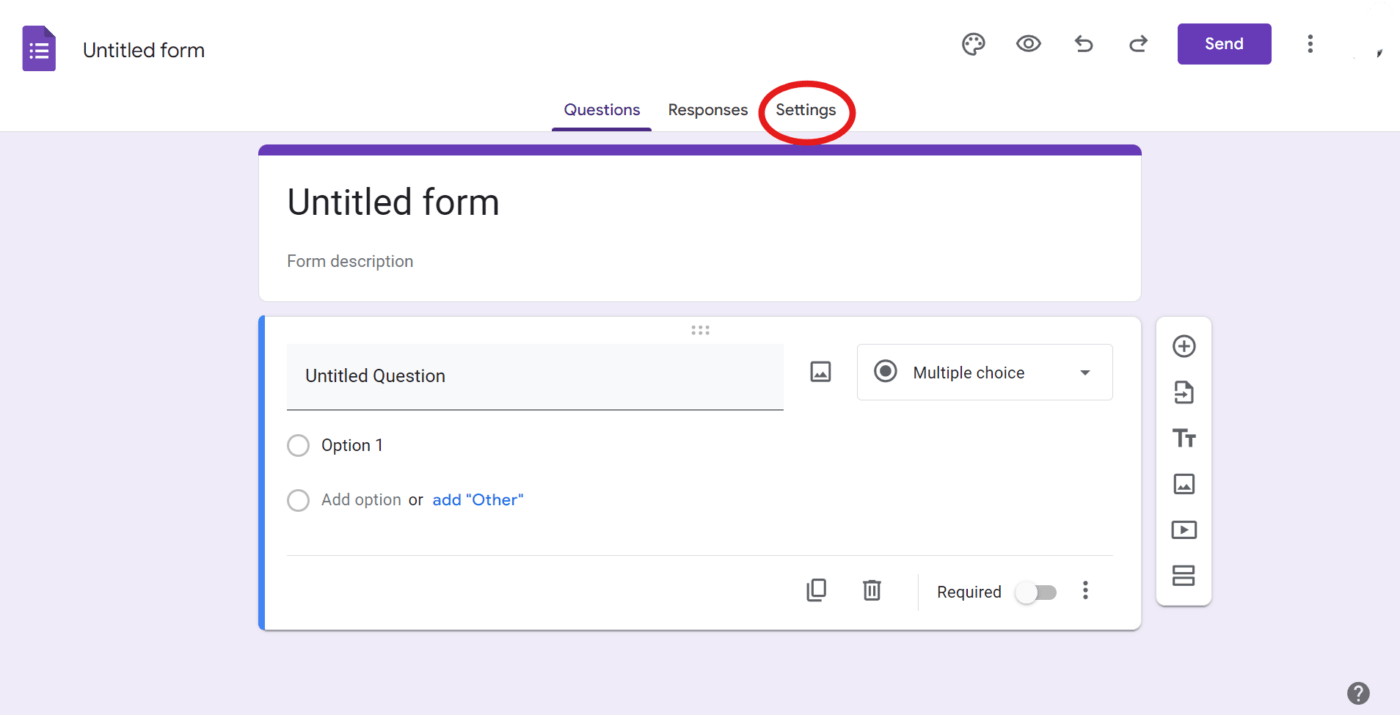 How to make a Google Form public