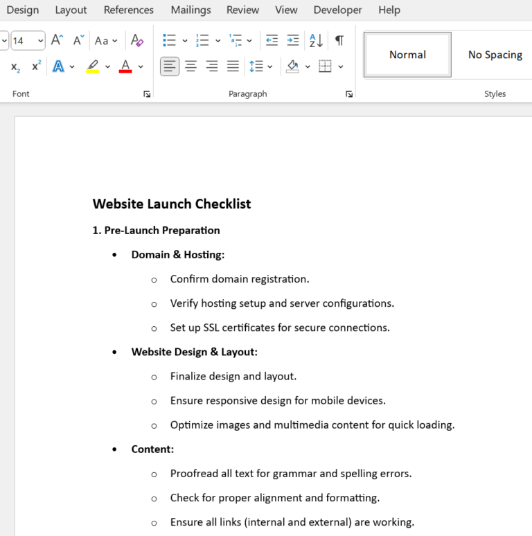 How to Create a Checklist in Microsoft Word | ClickUp