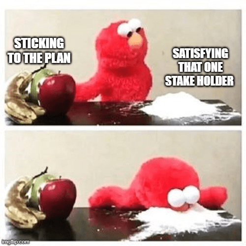 Focus on stakeholders meme