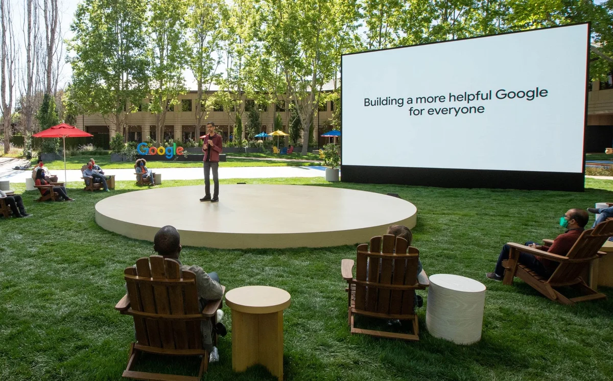 Google I/O event - an event marketing example