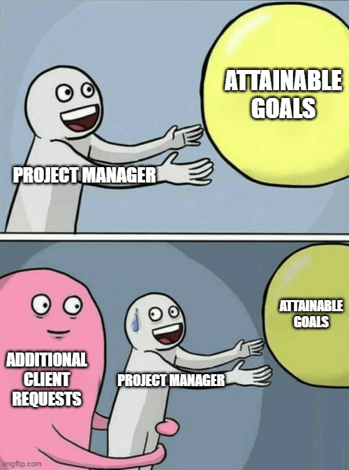 Project goals meme