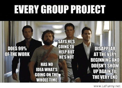 group project meme