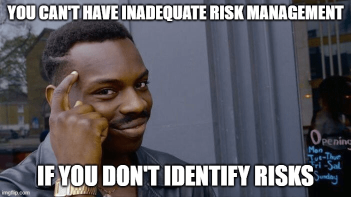 Project risk management meme