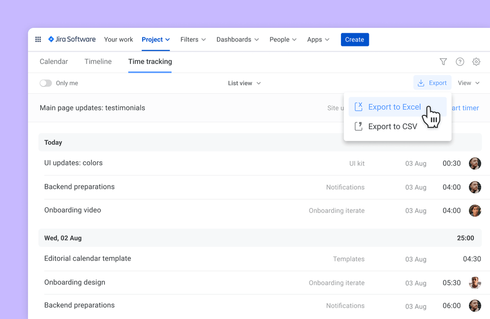 Jira でファイルをダウンロードする