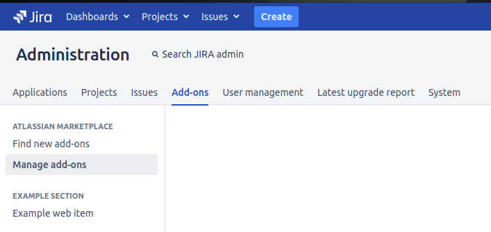 Jira へのプラグインのインストール