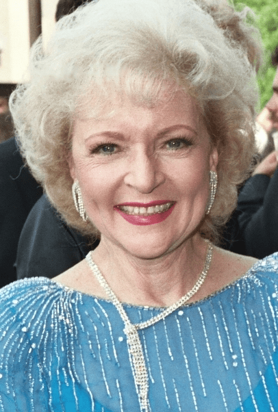 Betty White, American Actress and Comedian via Wikipedia 