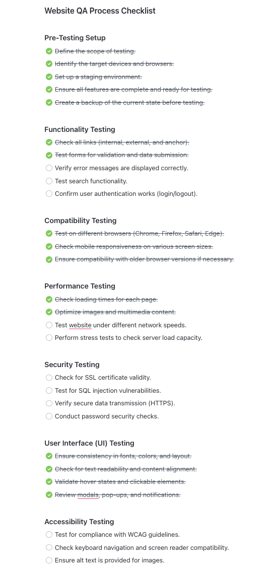 ClickUp-taak Checklists functie