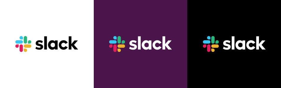 Slack 로고 변형