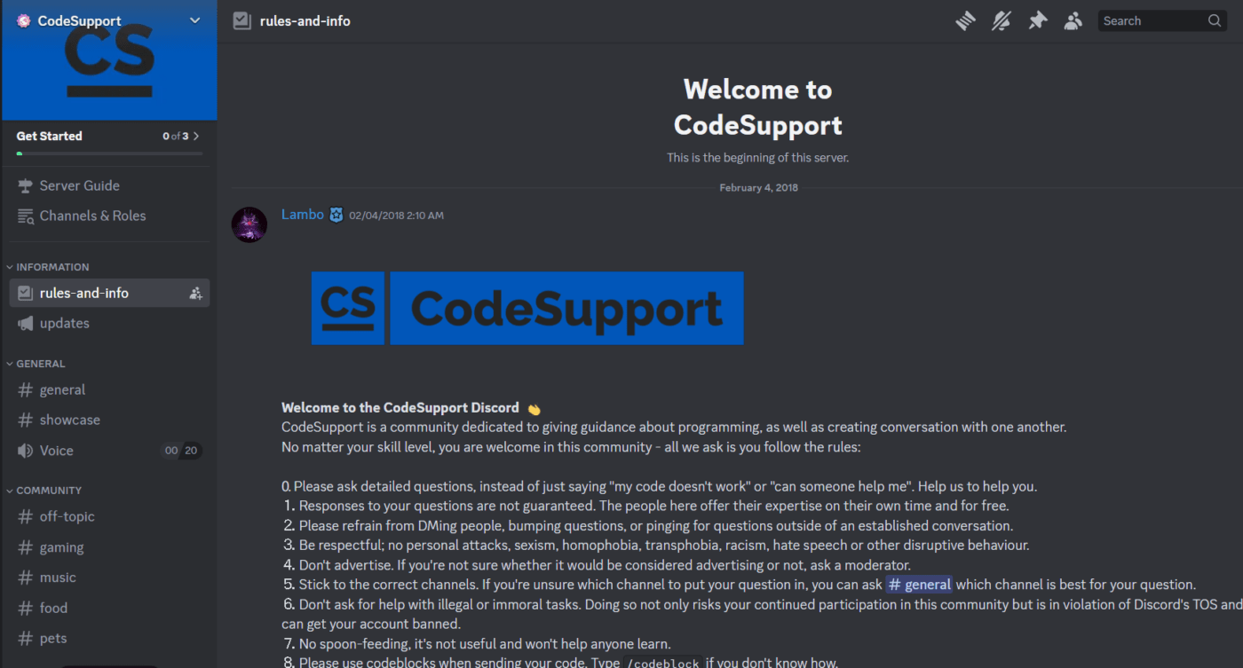 CodeSupport