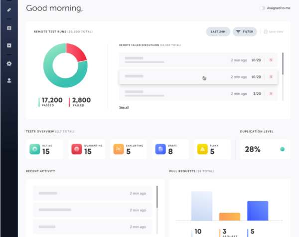 Testim (Best for automating your SaaS app testing)