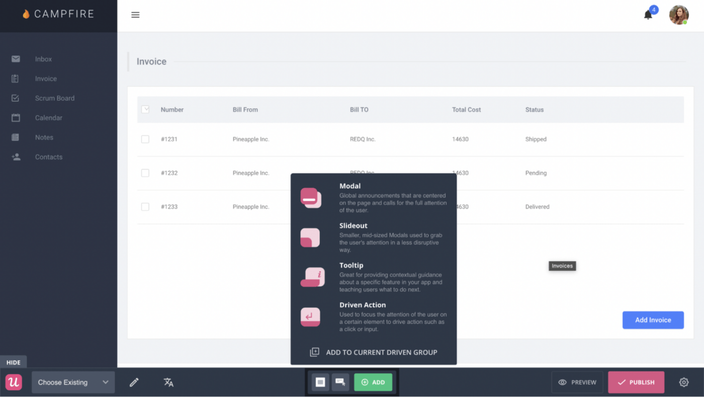 Userpilot (Best for personalized onboarding experience)
