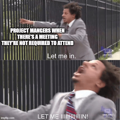 Project meeting meme