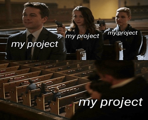 Project management meme